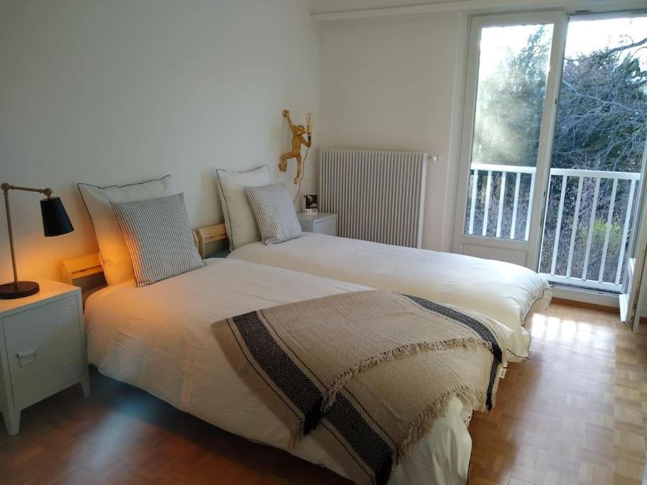 Superb Apt- Garden- 3 Parkings, Near Petite Venise ! กอลมาร์ ภายนอก รูปภาพ