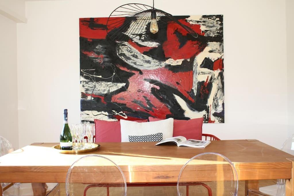 Superb Apt- Garden- 3 Parkings, Near Petite Venise ! กอลมาร์ ภายนอก รูปภาพ